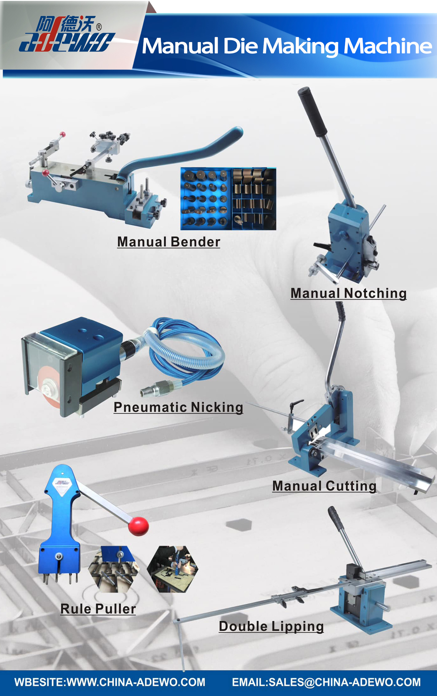 Machine de fabrication manuelle