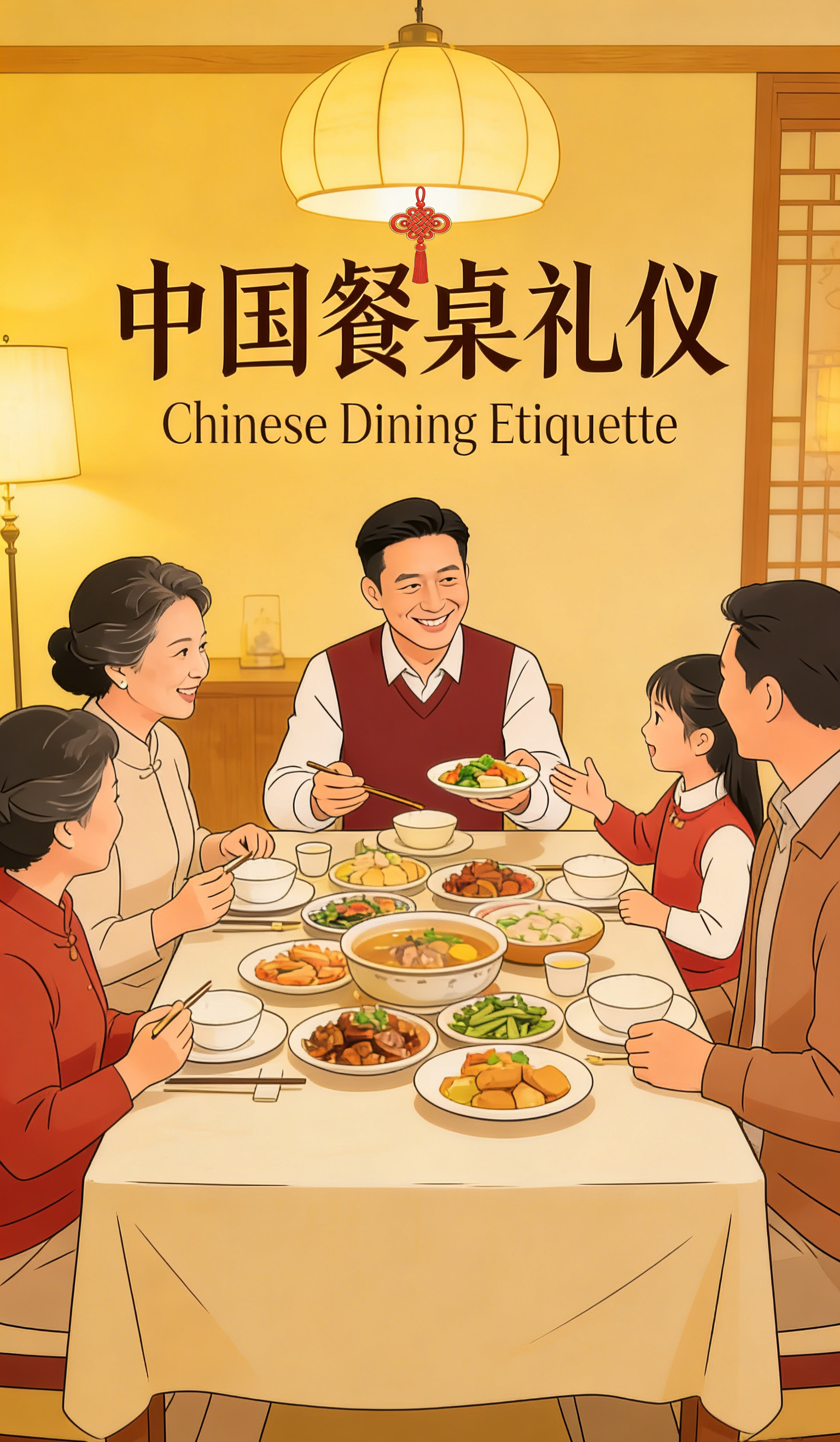 Étiquette des repas chinois