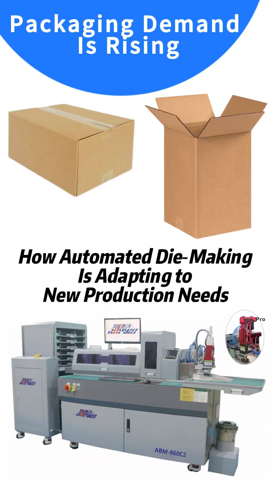 La demande d'emballages augmente : comment la fabrication automatisée de matrices s'adapte aux nouveaux besoins de production