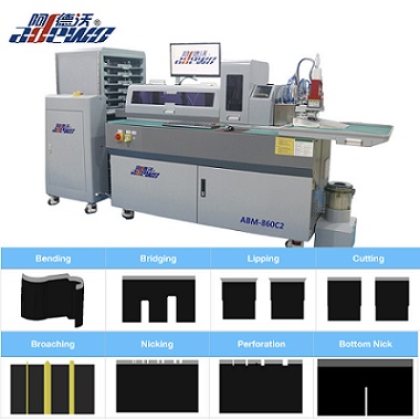 Machine à cintrer les panneaux de matrice automatique à règles élevées ABM-860C2 - Système de traitement de règles flexible