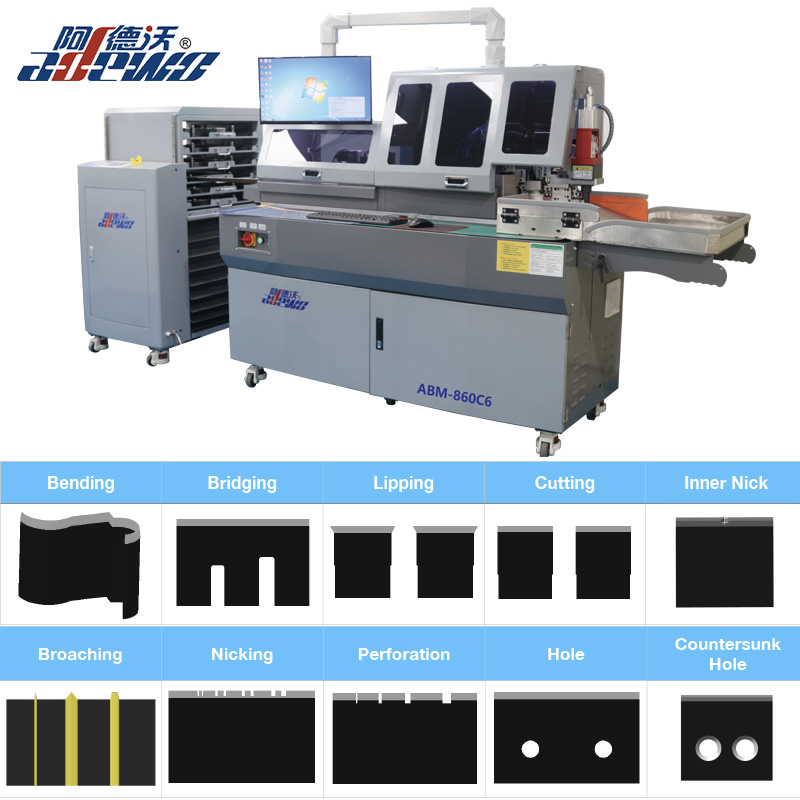 Blister Die Cusinet Moule Bender Auto avec un trou contredans