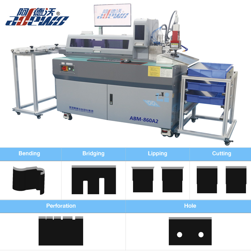 Matrices de règles en acier Bohler faisant une machine à cintrer automatique