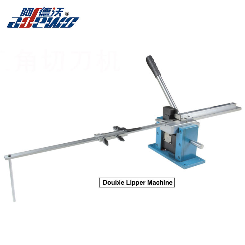 Machine à double lipper de règle en acier de découpe