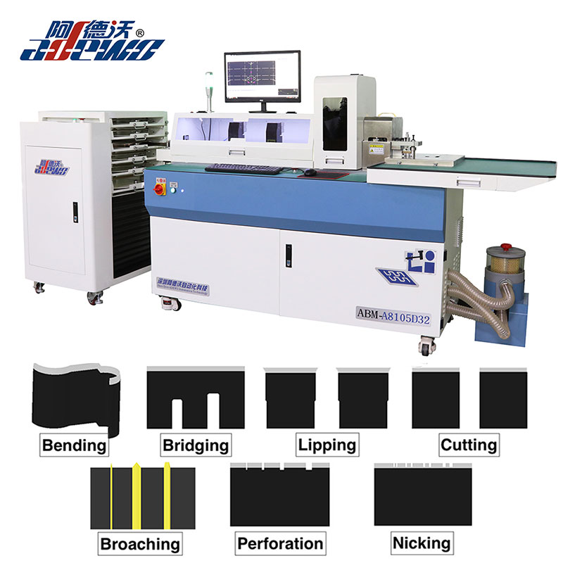 Règle d'étiquette Die Boards Auto Bender Machine