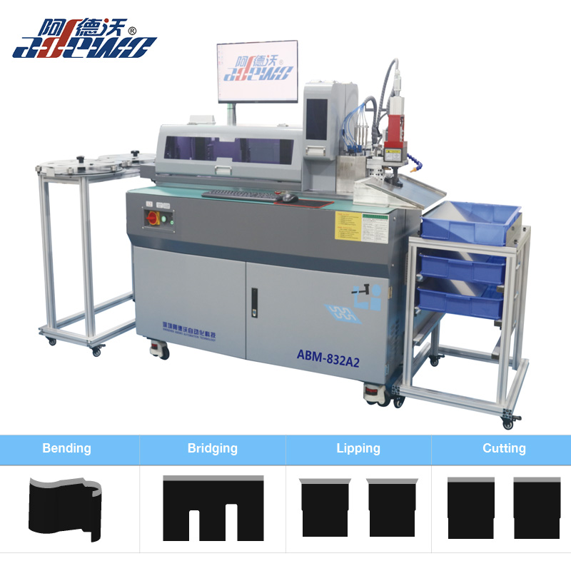 Nouvelle machine à cintrer automatique de règles en acier